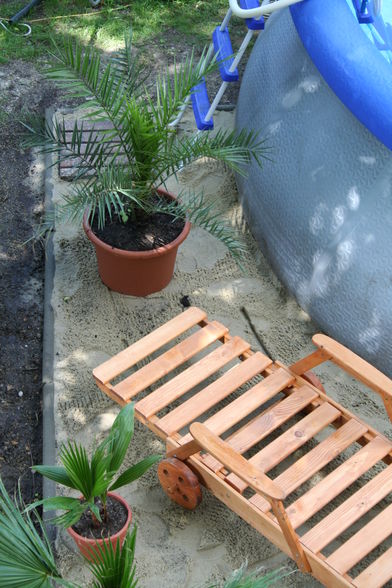 "WAIKIKI" BEACH im Garten - 