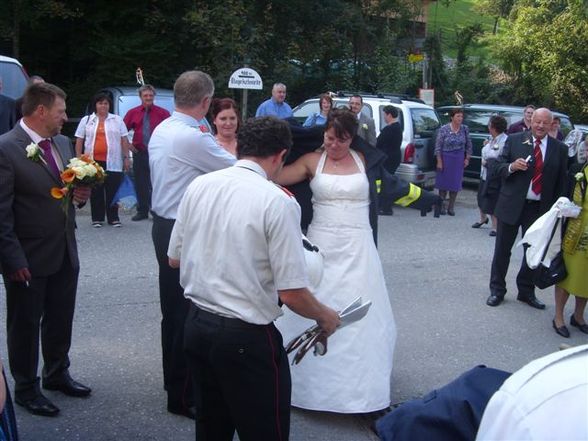 Hochzeit Streitner Chris , FF Einsatz - 