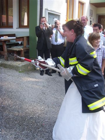 Hochzeit Streitner Chris , FF Einsatz - 