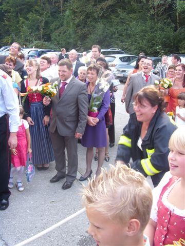 Hochzeit Streitner Chris , FF Einsatz - 