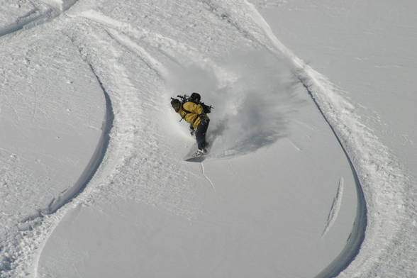 beim snowboarden!! - 