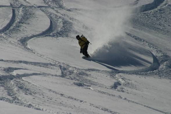 beim snowboarden!! - 