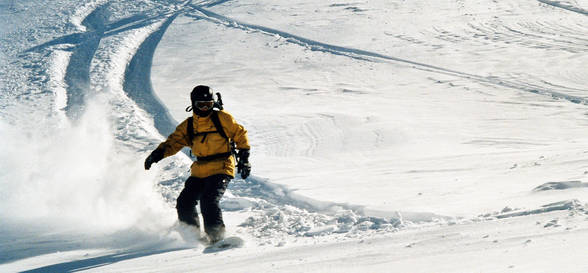 beim snowboarden!! - 