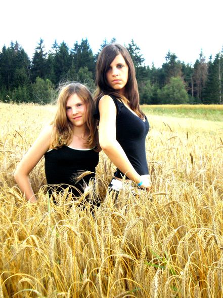 Fotoshooting am Lande - 