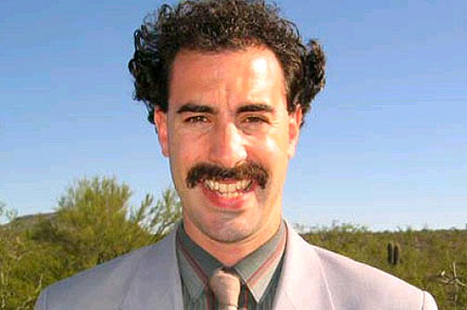 Borat, auf den vorn deweiba foi o!!!!!! - 