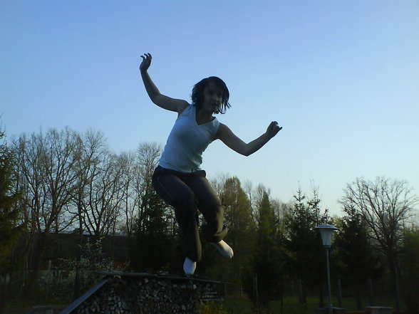 Trampolin springen - 