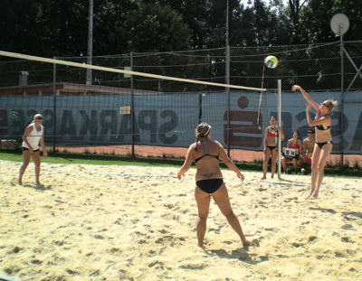 Beach- und Volleyball - 