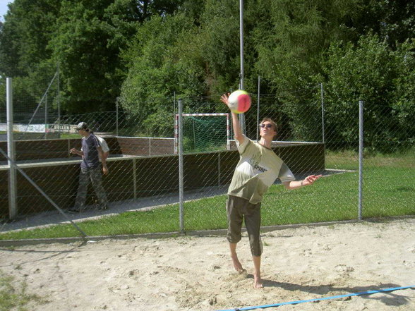 Beachvolleyball spielen - 