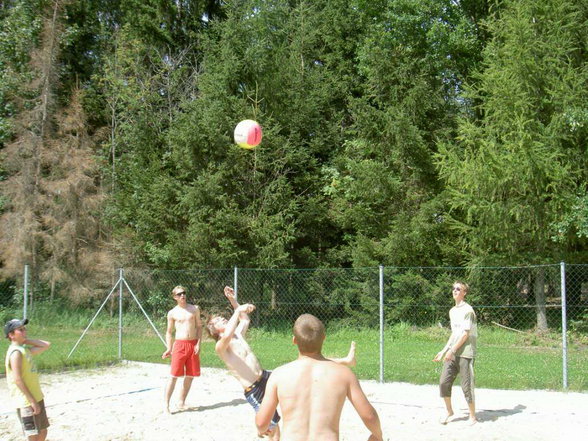 Beachvolleyball spielen - 