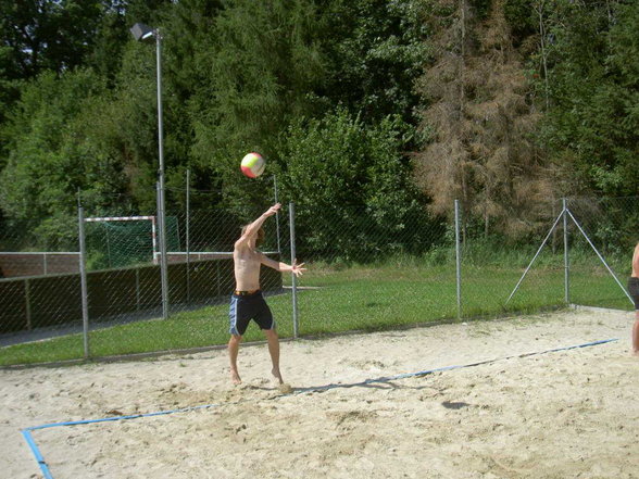 Beachvolleyball spielen - 