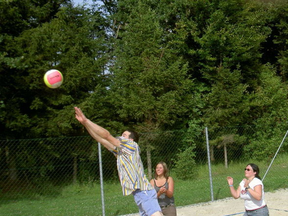 Beachvolleyball spielen - 