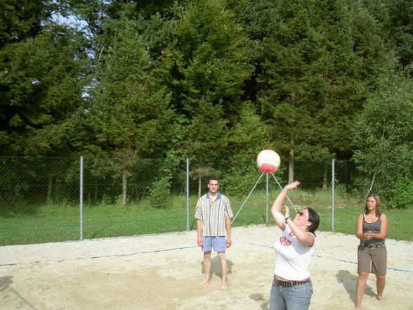 Beachvolleyball spielen - 