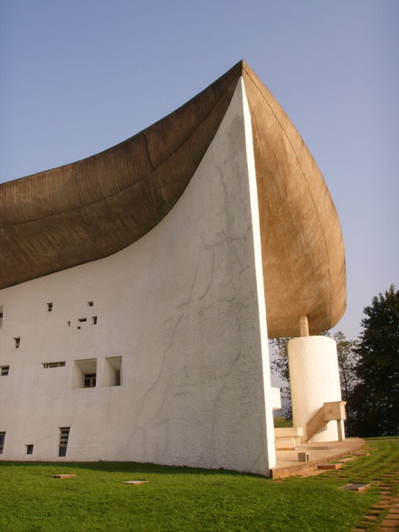 notre dame du haute - le corbusier - 