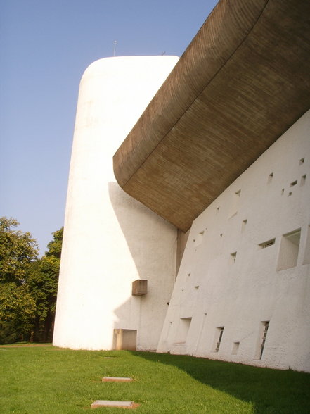 notre dame du haute - le corbusier - 