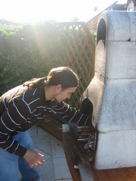 Grillen zum Sonnenaufgang - 