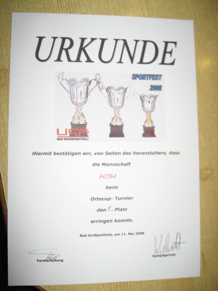 Ortscup Bad Großpertholz 2008 - 