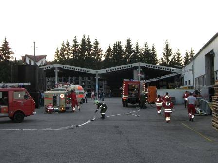 Rotes kreuz übung vorchdorf 2006 - 