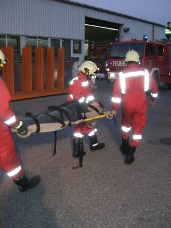 Rotes kreuz übung vorchdorf 2006 - 