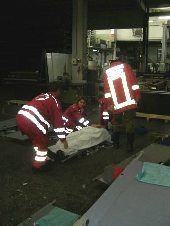 Rotes kreuz übung vorchdorf 2006 - 