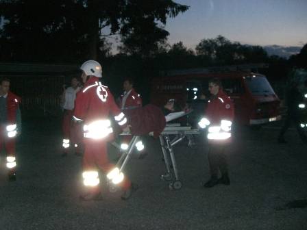 Rotes kreuz übung vorchdorf 2006 - 