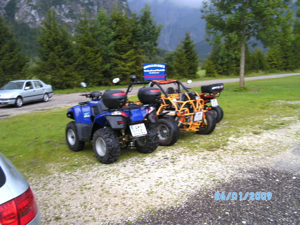 Quad fahren nach Almsee - 