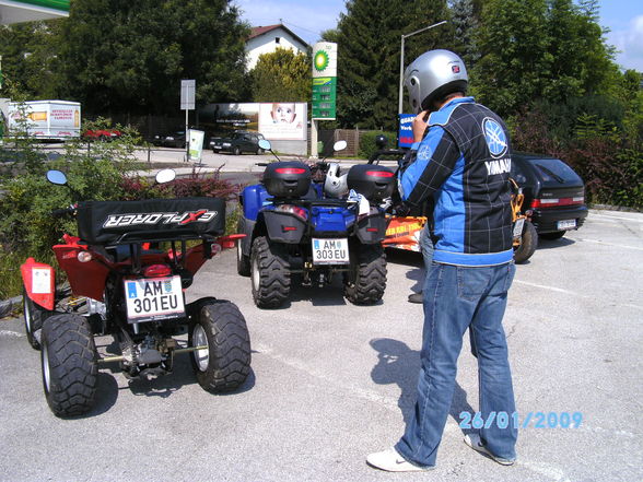 Quad fahren nach Almsee - 