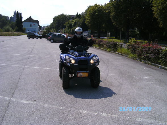 Quad fahren nach Almsee - 