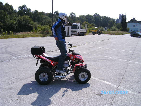 Quad fahren nach Almsee - 