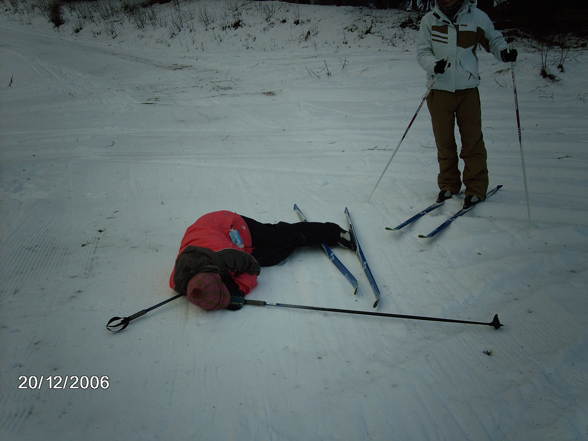 Winter, Berge, Schnee und Snowboarden - 