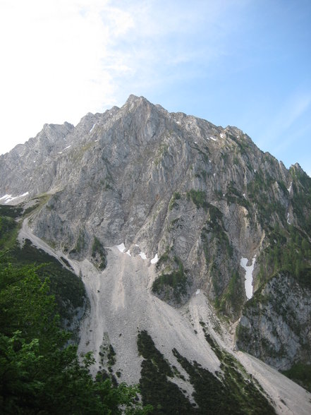 Bergsteigen Kleiner Pyrgas " 2029m - 