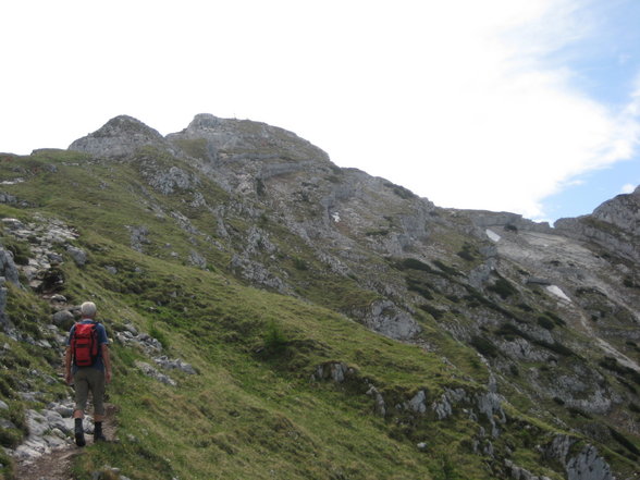 Bergsteigen Kleiner Pyrgas " 2029m - 