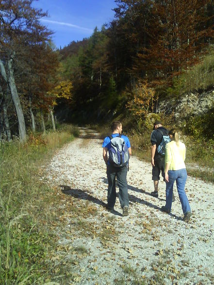 Wandern im Herbst - 