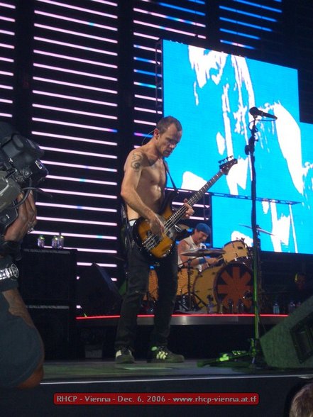 RED HOT CHILI PEPPERS - Wien 7.12.06 - 