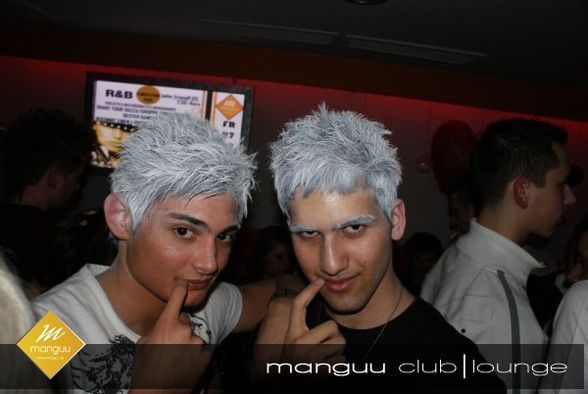 white hair  - 