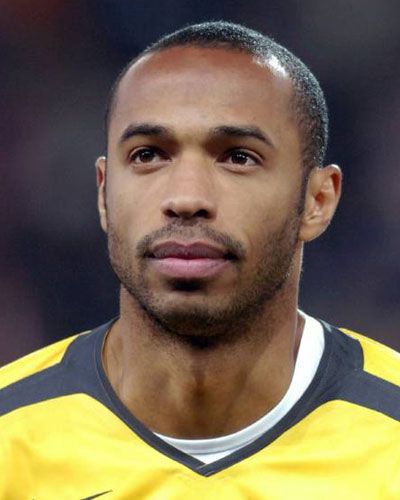 Thierry Henry (Schokokopf) bzw. ARSENAL - 