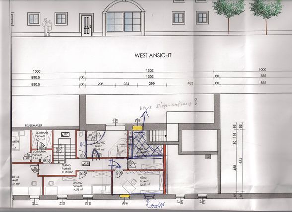 Baustelle von unserm neuen Eigenheim - 