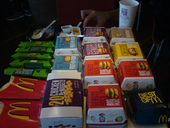 Fressorgie bam Macdonalds - 