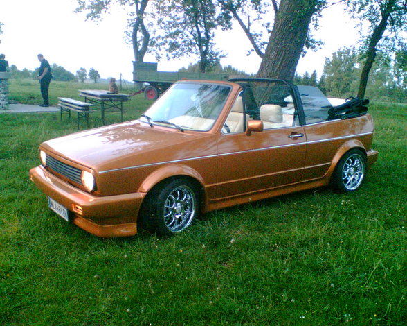 Golf 1 Cabrio von mein bruder !! - 