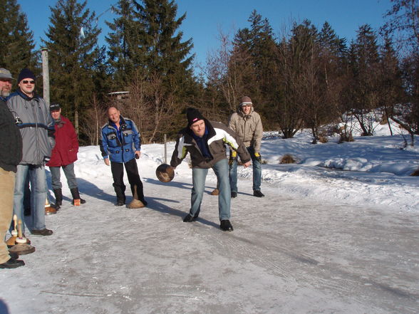 Eisstockschiesen 13.01.09 - 