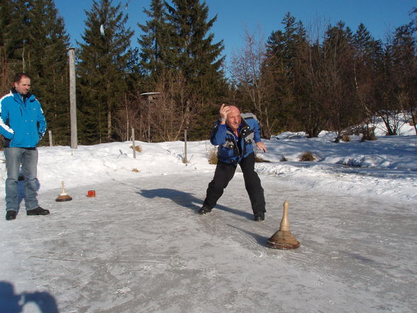 Eisstockschiesen 13.01.09 - 