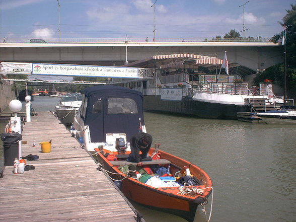 Sziget 06, Anfahrt über Donau mit Z - 