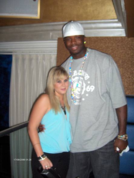 Birgit trifft Jermaine O'Neal!!! :o) - 