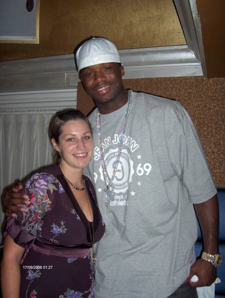 Birgit trifft Jermaine O'Neal!!! :o) - 