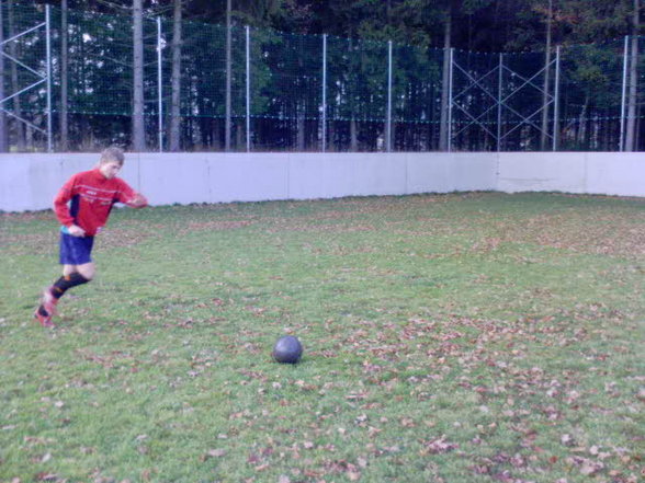 Tobi und ich beim Kickal - 