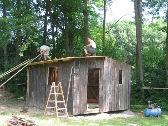 Hütte am Teich - 