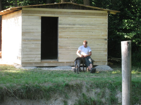 Hütte am Teich - 