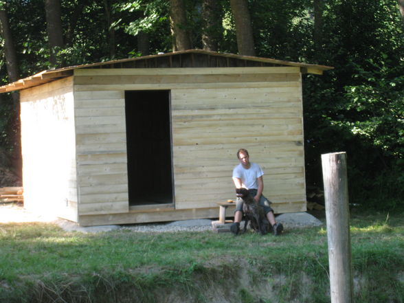 Hütte am Teich - 