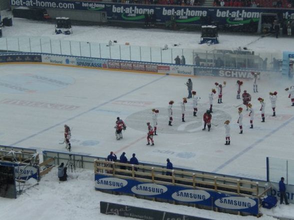 Eishockey Freiluftderby Klagenfurt  - 