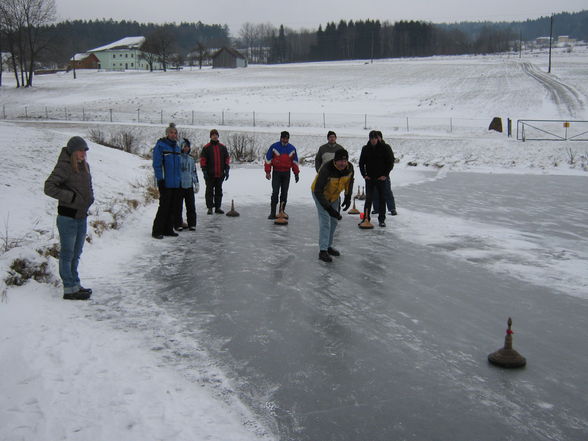 1. Radinger Eisstockschießen - 