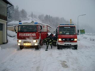 Die Feuerwehr im Einsatz - 